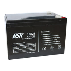 DSK 10325 pile domestique Sealed Lead Acid (VRLA)
