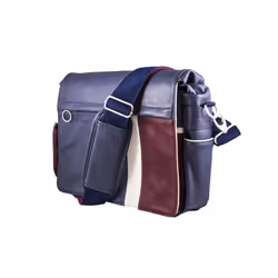Smile 111651840199 étui et housse d’appareils photo Sac Messenger Bleu, Grenat, Blanc