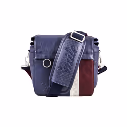 Smile 111652240199, Sac Messenger, Universel, Sangle épaule, Bleu, Grenat, Blanc