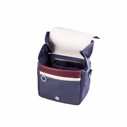 Smile 111652240199 étui et housse d’appareils photo Sac Messenger Bleu, Grenat, Blanc