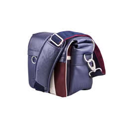 Smile 111652240199 étui et housse d’appareils photo Sac Messenger Bleu, Grenat, Blanc
