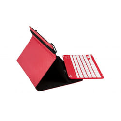 SilverHT 111914540199 clavier pour tablette Rouge, Blanc Bluetooth