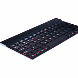SilverHT 111932940199 clavier Bluetooth QWERTY Espagnole Noir