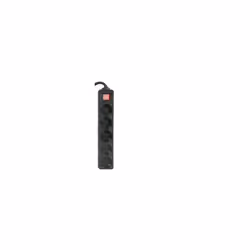 Silver Electronics 9645, 1,5 m, Intérieure, 1,5 mm², Noir, 5 sortie(s) CA, 3680 W