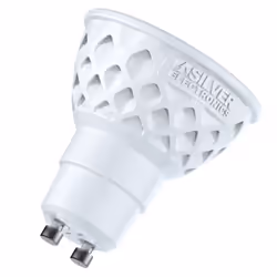 Silver Sanz 460110, 4 W, 2 broches, 390 lm, 20000 h, Blanc