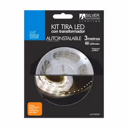 Silver Electronics 240350, Intérieure, Blanc, IP20, Blanc, 60 ampoule(s), LED