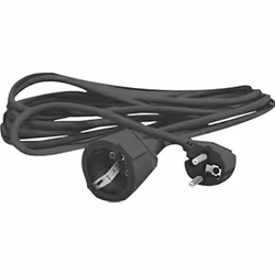Rallonge Tuyau - SILVER ELECTRONICS - 9210 - 10 mètres - Protection enfants - Noir