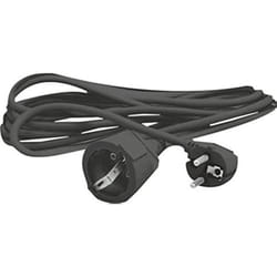 Rallonge Tuyau - SILVER ELECTRONICS - 9210 - 10 mètres - Protection enfants - Noir