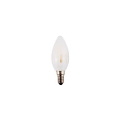 Ampoule led E14 Filament de bougie 3W 3000K opal