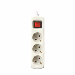 Silver Electronics 9640, 1,5 m, Intérieure, Type F, IP20, 1,5 mm², Polypropylène (PP)