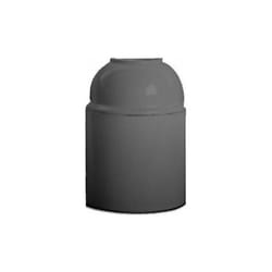 Porte-ampoule E27 métal fileté en bakélite noir