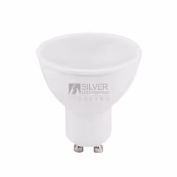 Silver Electronics 1440710, 7 W, 44 W, GU10, 567 lm, 15000 h, Blanc chaud