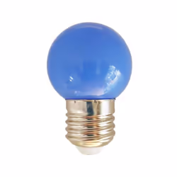 Tension : 230Vac Puissance : 1W Douille : E27 Couleur de la lumière : BLEU Angle d'ouverture : 360 Mesures : Ø45x68mm Marque ...