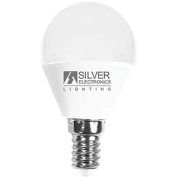 Silver Electronics - Ampoule décorative silver electronis sphérique 7w=70w - e14 - 5000k - 620 lm - lumière blanche - a+