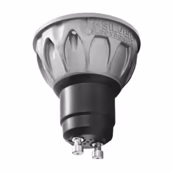 Silver Electronics 441510, 8 W, 80 W, GU10, 690 lm, 25000 h, Blanc chaud