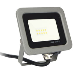 Silver - Spot à led electronics forge ips 65 10w - 5700k cold light - 800lm colour grey