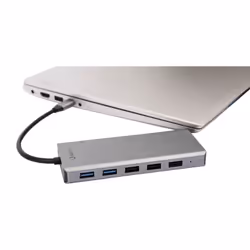 SilverHT 17126 station d'accueil USB 3.2 Gen 1 (3.1 Gen 1) Type-C Noir