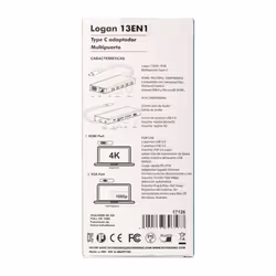 SilverHT 17126 station d'accueil USB 3.2 Gen 1 (3.1 Gen 1) Type-C Noir - Vue supplémentaire 5
