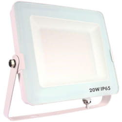 Silver electronics forge led spotlight + projector ip65 20w 5700k white
