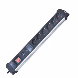 Silver Electronics 49646, 1,5 m, Intérieure, Type F, 2P+TT, IP20, 1,5 mm²