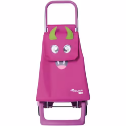 Rolser - poussette de marché 2 roues 29l - kid001 fuscia