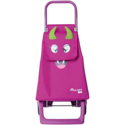 Rolser - poussette de marché 2 roues 29l - kid001 fuscia