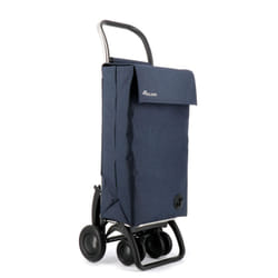 Rolser Sbelta Tweed Noir, Bleu foncé Valise à roulettes