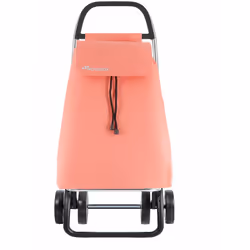 Chariot Saquet LN 4 Roues corail. -Marque : Rolser. -Chariot en aluminium à 4 roues, pour éviter que l'utilisateur ne porte l ...