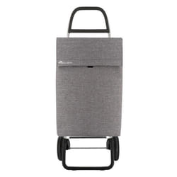 Chariot de course - Rolser - JEAN TWEED - 2 roues - Gris - Sac Rectangulaire