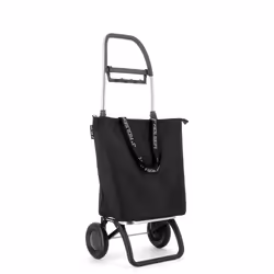 Rolser Mini Bag Plus MF, Valise à roulettes, Noir, Polyester, 40 kg, Monochromatique, 2 roue(s)