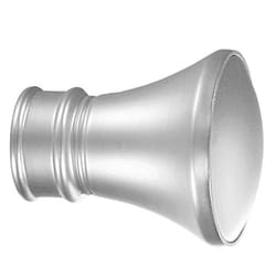 Riel Chyc - Paire d'Embouts 'cintero' pour barre ø 28 mm - Argent
