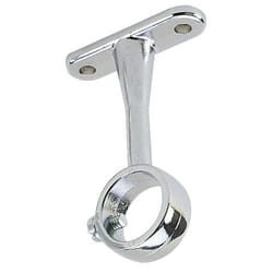 Support Central Rond Pour Tube Ø16 Chromé
