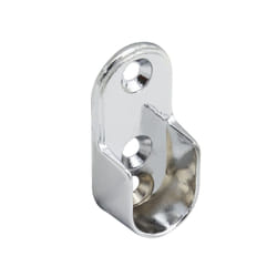 Riel Chyc - Support Latéral Ovale Pour Tube ø 16 mm. Chromé