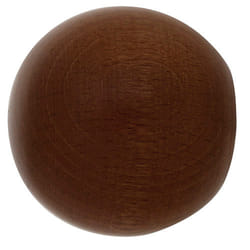 Sphère terminale en bois 20x40 mm. Noyer