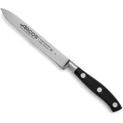 Arcos - Couteau Tomatero Riviera 232000 de Nitrum d'Acier, avec Mango de Polyoxyméthylène et 13 cm de Feuille en caisse.