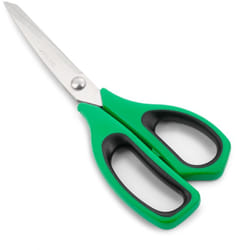 Arcos - Ciseaux de cuisine 185721 en acier inoxydable et mango Polypropylène + 240 mm d'élastomère vert sous blister.