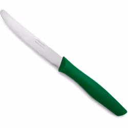 Couteau de table Arcos Nova 188821 en acier inoxydable Nitrum et mango en polypropylène, 11 cm de feuille verte avec couvercl ...