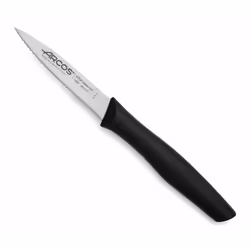 Arcos Séries Nova - Couteau Dentelé D'Office Couteau à Éplucher - Lame Acier Inoxydable Nitrum 85 mm - Manche Polypropylène C ...