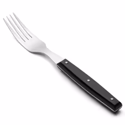 Fourchette de Table - ARCOS - Piano Classic - Acier Inoxydable - Polyamides Noirs - 195 mm