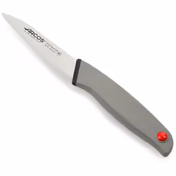 Ce couteau à éplucher Colour Prof 100 mm Arcos a une petite taille et un poids léger qui en font votre meilleur allié en cuis ...