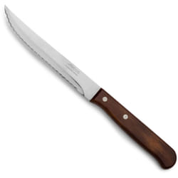 Arcos - Couteau de cuisine Latina 100801 en acier inoxydable Nitrum et mango en bois comprimé avec une lame de 13 cm sous blister.