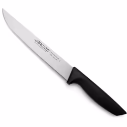 Couteau de cuisine Nice Bows 135400 en acier inoxydable Nitrum et mango polypropylène avec lame de 20 cm sous blister . Légèr ...