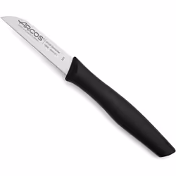 Couteau Mondador Arcos Nova 188400 en acier inoxydable Nitrum et mango en polypropylène, lame de 8 cm avec couvercle de lame  ...