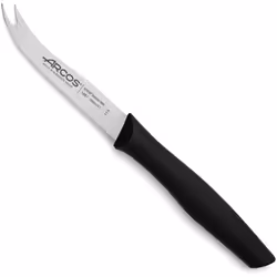 Couteau à fromage Arcos Nova 188700 en acier inoxydable Nitrum et mango Polypropylène, lame noire de 10,5 cm en boîte présent ...