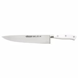 ARCOS Couteau de Chef Forgé en Acier – Couteau de Cuisine pour Couper une Variété d'Aliments, Poignée Ergonomique en Polyoxym ...