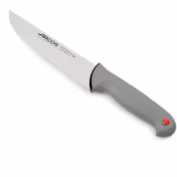 Couteau de boucherie Arcos Couleur - Prof. 240200 acier inoxydable Nitrum et mango lame ergonomique en polypropylène de 18 cm ...