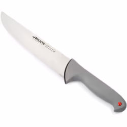 Couteau de boucherie Arcos Couleur - Prof. 240500 acier inoxydable Nitrum et mango lame ergonomique en polypropylène de 25 cm ...