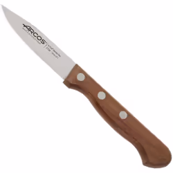 Couteau Mondador Arcos Palisander 270800 en acier inoxydable Nitrum et mango en bois de rose avec lame de 7,5 cm et couvertur ...