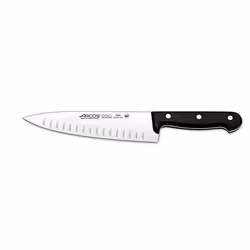 ARCOS Couteau de Chef Granton en Acier – Couteau de Cuisine pour Couper et Peler les Petits Aliments, Poignée Ergonomique en  ...