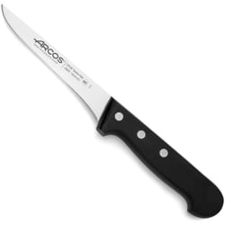 Arcos - Couteau à désosser universel en acier au nitrum 282504 avec polyoxyméthylène Mango et lame de 13 cm dans un étui.